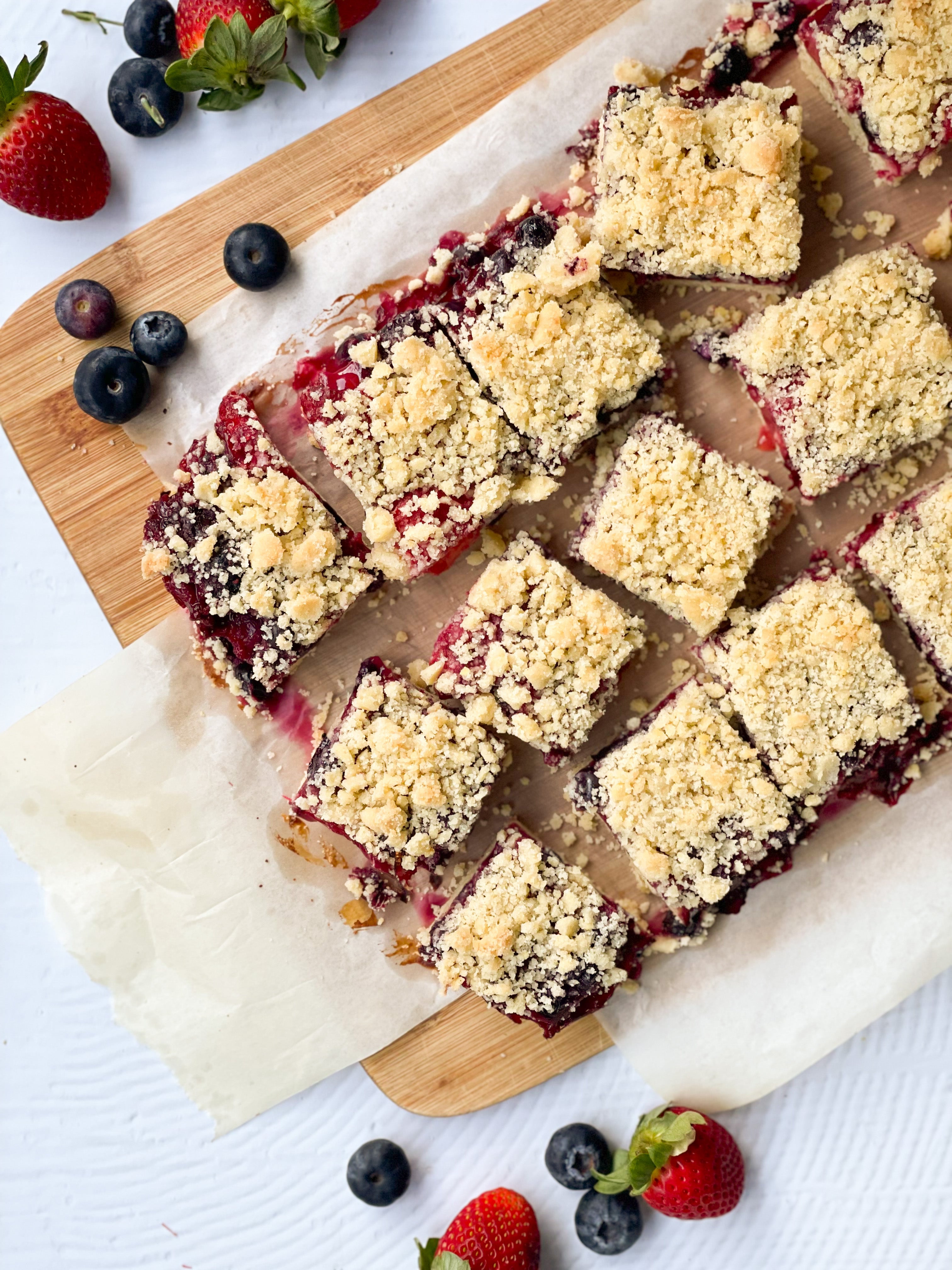 Recipe Jam Crumble Slice The Paddington Pantry