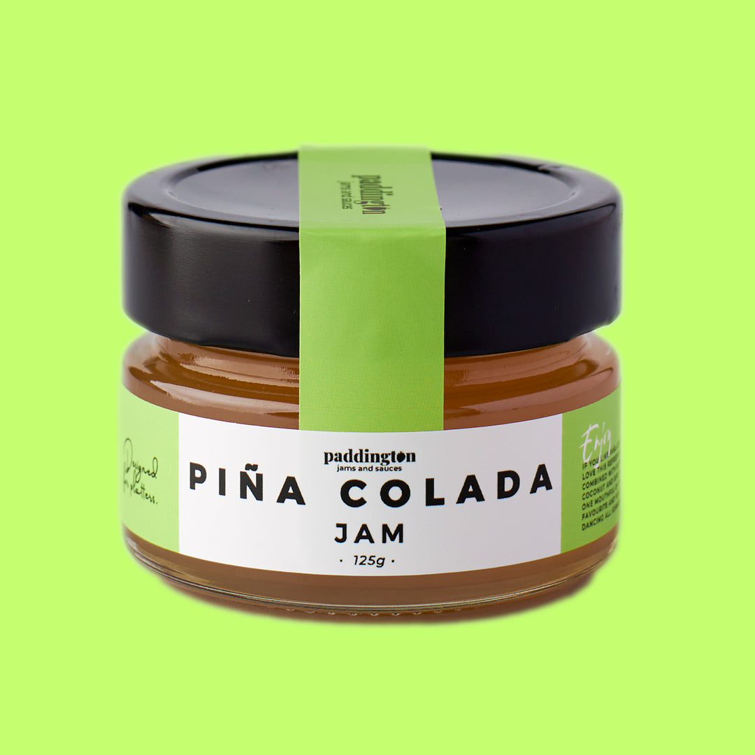 Piña Colada Jam Platter Series 125g The Paddington Pantry